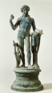 Statue of Apollo from the House of Red Walls, Pompeii, c.30AD