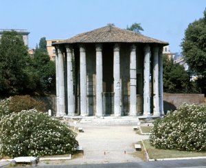Temple of Vesta in Rome by Roman