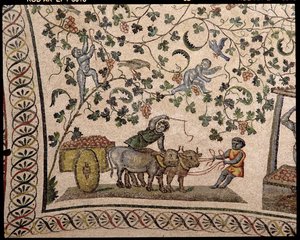 The Grape Harvest by Roman