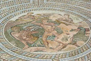 Theseus and the Minotaur, House of Theseus, Paphos, Cyprus