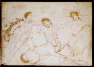 Theseus and the centaur