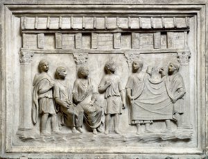 Tissue shop during the Augustan period