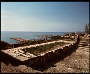 View of Roman Theater, 218 AD by Roman
