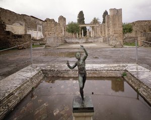 View of the Casa del Fauno (House of the Faun) by Roman