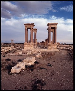 View of the Tetrapylon