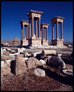 View of the Tetrapylon