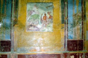 Wall painting from the House of the Tragic Poet