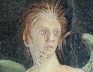 Winged Genius (detail) by Roman
