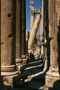 Temple of Bacchus (detail)