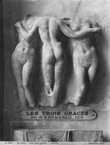 The Three Graces, Roman Copy of a Hellenistic Greek Original of 2nd Century BC