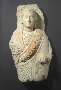 Funerary Figure of a Woman, Found in Oxyrhynchos, 3rd-4th Century by Roman Period Egyptian