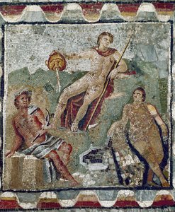 Aquatic Deities (mosaic)