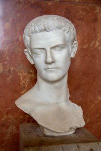 Bust of the Emperor Caligula by Roman Roman
