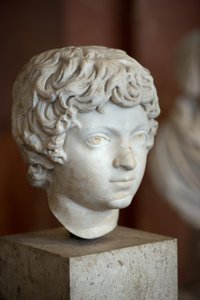 Head of the Roman Emperor Caracalla as a Child (188 - 217 AD) by Roman Roman