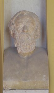 Bust of Socrates by Roman Roman