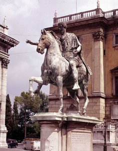 Equestrian Statue of Marcus Aurelius - Campidoglio Square, Rome