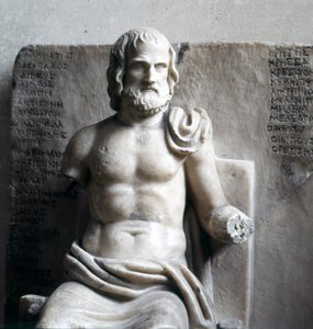 Euripides, Greek tragic poet (Roman imperial marble) by Roman Roman