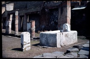 Fountain on the Decumanus maximus (5th century BC-1st century AD)
