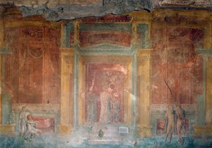 Fresco Depicting Iphigenia in Tauris, House of Pinarius Cerialis, Pompeii