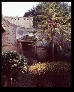 Lararium of Casa del Mobilio Carbonizzato by Roman Roman