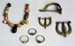 Rings, buckles and Fibulae, Masada