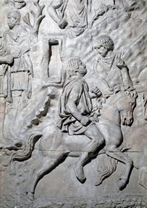 A Numidian Rider, Mould of 1862, Column of Trajan, Rome