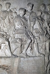 The Roman Emperor Trajan Holding a Council of War