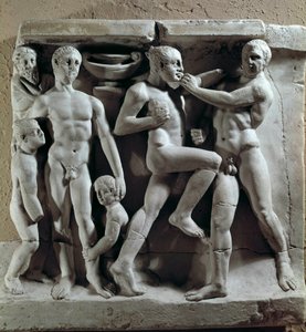 Boxing Scene by Roman Roman