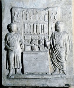 Sign of the Knife Shop in the Roman Era by Roman Roman