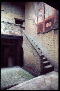 View of the Casa del Bel Cortile, 5th Century BC-1st Century AD by Roman Roman
