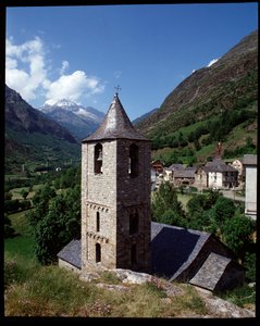 View of the church of St Joan de Boi by Romanesque
