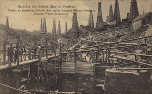 Oil Wells, Moreni, Romania by Romanian School
