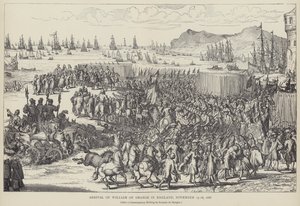 Arrival of William of Orange in England, November 1688