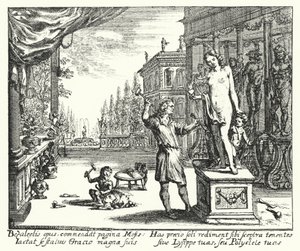 Sculpture (engraving) by Romeyn de (after) Hooghe