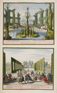 The Park at Enghien, c.1685, Illustration from 