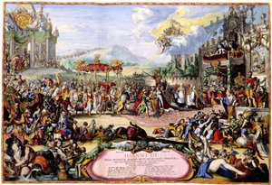 Allegory of King John III Sobieski, 1675 by Romeyn de Hooghe