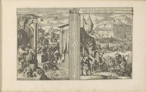 Baptism Ceremonies; Mountain of Abyssinia by Romeyn de Hooghe
