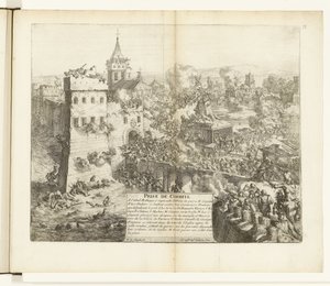 Capture of Corbeil, 1590 by Romeyn de Hooghe