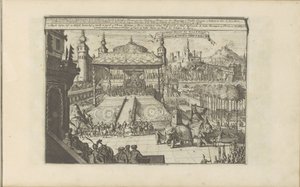 Royal Court in Mongolia by Romeyn de Hooghe