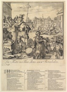 The Feast of the Three Kings by Romeyn de Hooghe