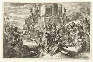 Victories with the Arrival of William III by Romeyn de Hooghe