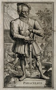 Philippus Theophrastus Aureolus Bombastus von Hohenheim Paracelsus by Romeyn de Hooghe