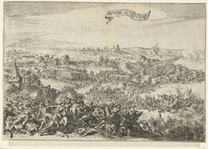 Battle of Seneffe, 1674 by Romeyn de Hooghe