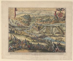 The Siege of Trembowla in 1675, 1690 by Romeyn de Hooghe