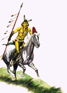 Cheyenne Warrior by Ron Embleton