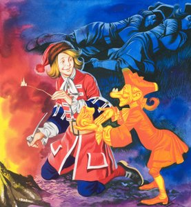 The Three Soldiers by Ron Embleton
