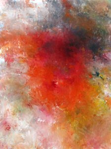 Intense Red Energy by Ron Halfant