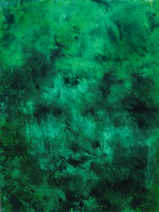 Lush Emerald Flow by Ron Halfant