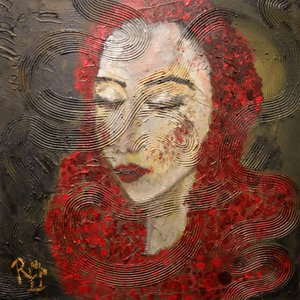 Sensitive Woman with Red Hair