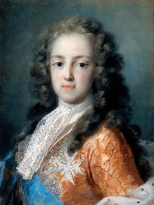 Louis XV of France as Dauphin by Rosalba Giovanna Carriera